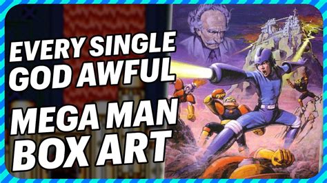 The History of Mega Man Box Art (Excluding 9 & 10 because, eh .